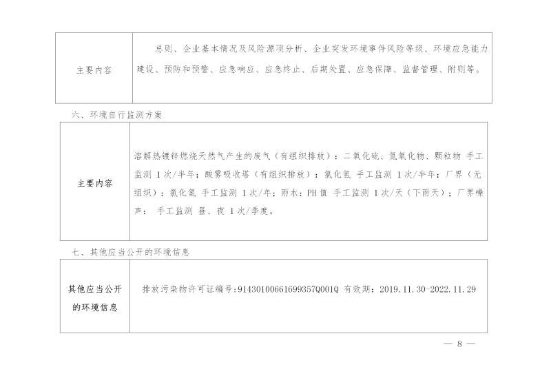湖南千锦软件电力铁道设施制造有限公司2019年度企业事业单位环境信息公开表(图8)